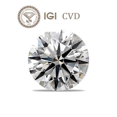 KIM CƯƠNG NUÔI CẤY - 11.86Ly - 6.38 CT - G - VS2 - IDEAL  - LG611398168