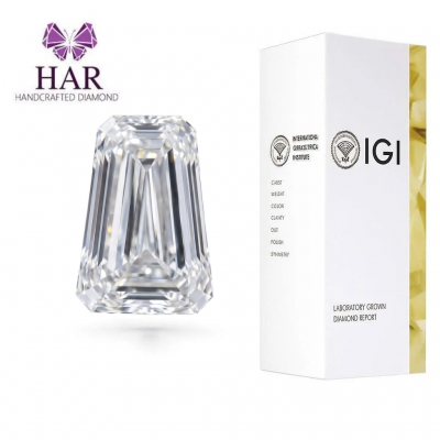 KIM CƯƠNG NUÔI CẤY CVD - TAPERED / 1 Carats / D / VVS2